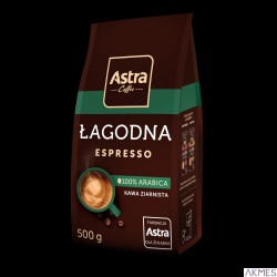 Kawa ASTRA ŁAGODNA Espresso ziarno 500g