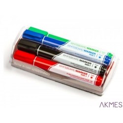 Marker do tabl.4szt.z gąbką i magnesem
