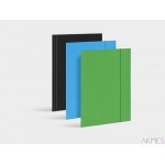 Teczka z gumką Economy (ECO) niebieska VAUPE, 319/03