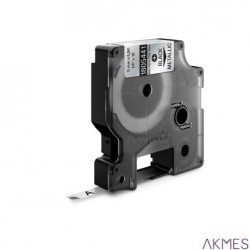 Taśma poliestrowa RHINO trwała 6mm czarna na metalicznym 1805441 DYMO