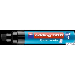 Marker flipchart ścięta końcówka 4-12 mm czarny Edding 388/001/C