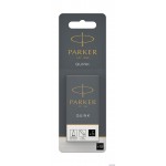 Naboje z Atramentem QUINK - STANDARD czarny - 2 x 5 szt. na blistrze 1950206 PARKER