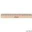 Linijka drewniana 17cm 30060 LENIAR