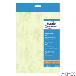 Papier marmurkowy 90g, 210 x 297 mm, beżowy, AVERY ZWECKFORM, 32085