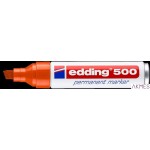 Marker permanentny ścięta końcówka 2-7 mm pomarańczowy Edding 500/006/P