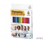 Flamastry 12 kolorów Real Madryt ASTRA, 314016003