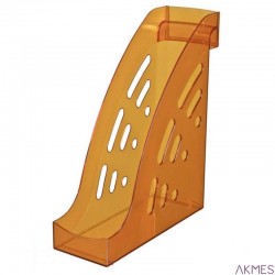 Pojemnik na dokumenty pionowyTornado, szer. 95 mm, z uchwytem, mango 324184/12925 Stamm