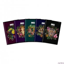 Zeszyt Jungle A5 32k 70g kratka z marginesem 400147640 TOP-2000