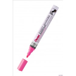Marker olejowy Pentel średnia okrągła końcówka, MMP10-P różowy