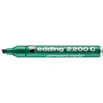 Marker permanentny ścięta końcówka 1-5 mm zielony Edding 2200/004/ZI