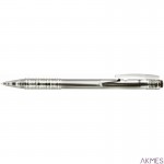 Długopis z bocz.autom 0,7mm KD711 czarny TETIS