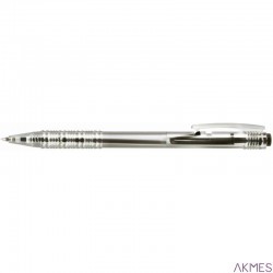 Długopis z bocz.autom 0,7mm KD711 czarny TETIS