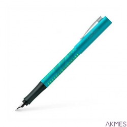 Pióro wieczne GRIP 2010 M turkusowe 140916FC FABER CASTELL