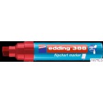 Marker flipchart ścięta końcówka 4-12 mm czerwony Edding 388/002/CZ