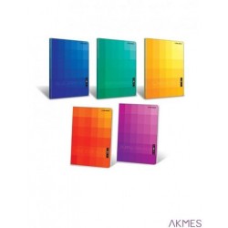 Kołozeszyt Color 2.0 A5 80k 70g kratka z marginesem mix 400146094 TOP-2000