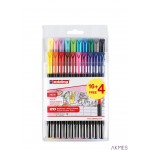 Pisaki artystyczne 20 szt. etui metalowe Edding 1200/20S