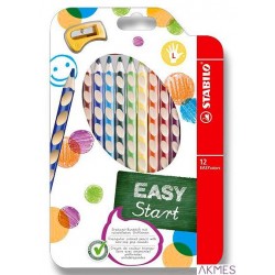 Kredki EASY COLOURS dla lew(12kol.) 331/12 STABILO