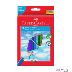 Kredki ECO COLOUR TRÓJK. 36 KOL.+TEMP. FC120536 FABER-CASTELL