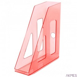 Pojemnik na dokumenty pionowyActive, szer. 70 mm, różowy 324053/06576 Stamm