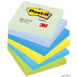 Karteczki samoprzylepne Post-it_, Marzycielskie, 76x76mm, 6x100 karteczek, _654-MTDR 3M-4046719506392, 3M-UU009542745