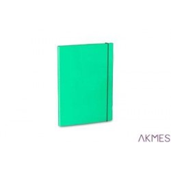 Teczka skrzydłowa 2cm z gumką turkusowa VAUPE, 322/05