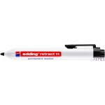 Marker permanentny automatyczny okrągła końcówka 1,5-3 mm czarny Edding retract11/001/C