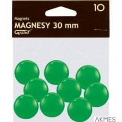 Magnesy do tabl.32mm zielone (20) 1042159
