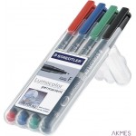 Foliopis F316 WP 4szt.kpl. STAEDTLER zmywalny
