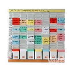 Planer biurowy T-Card Nobo, 8 kolumn, 24 okienka 2911080