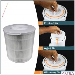 Filtr wymienny do oczyszczacza powietrza UNILUX R"CLEAN 400110243