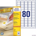 Usuwalne etykiety uniwersalne, A4, 100 ark./op., 35,6 x 16,9 mm, białe, AVERY ZWECKFORM, L4732REV-100