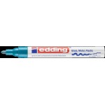 Marker lakierowy okrągła końcówka 2-4 mm jasny niebieski Edding 750/010/JN