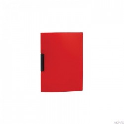 Skoroszyt PP z klipsem czerwo. PK-01-01 BIURFOL