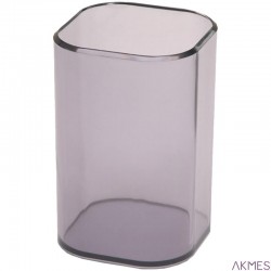 Pojemnik na długopisyVisit, kwadrat, barwiony szary 129662/32528 Stamm