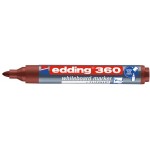 Marker do tablic okrągła końcówka 1,5-3 mm brązowy Edding 360/007/BR